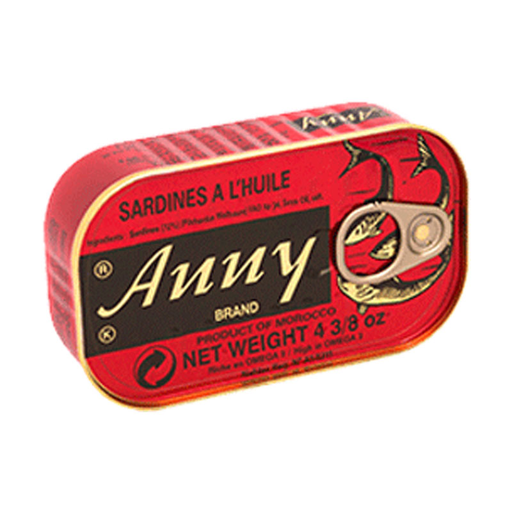 [SAR2047] Sardines à l'Huile (rouge)- Anny- 50x125g
