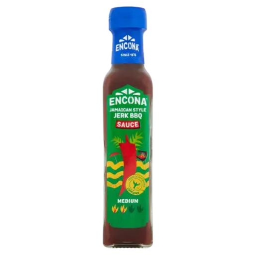 [ENC1429] Encona Jamaican Jerk BBQ Sauce 6x142ml