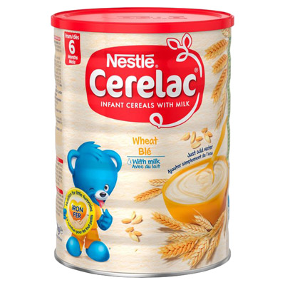 [CER1219] CERELAC Infant Cereal Wheat with Milk (6month) 400g