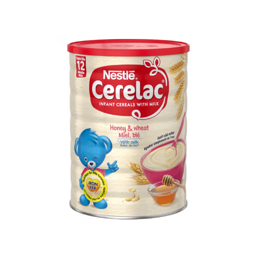 [CER1216] CERELAC Infant Cereal Honey & Wheat with Milk (12mths) 1KG
