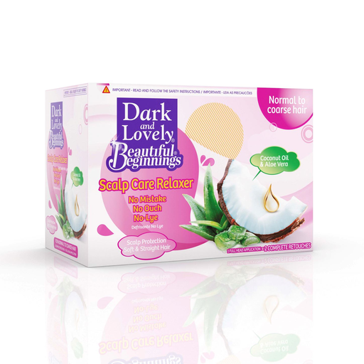 [DAR1337] Beautiful Beginnings Relaxer Kit NORMAL Hair