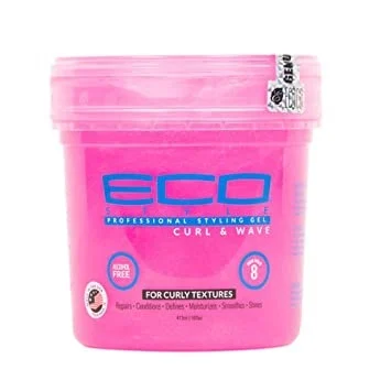 [ECO1407] EcoStyler Styling Gel Curl & Wave(pink) 16oz
