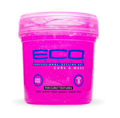 [ECO1408] EcoStyler Styling Gel Curl & Wave(pink) 8oz