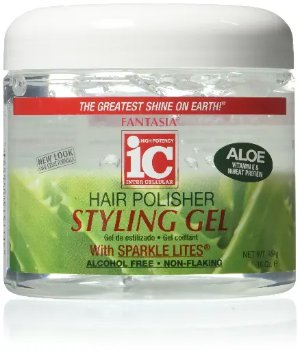 [ICF1590] IC Fantasia  Aloe Styling Gel (Clear) 454g