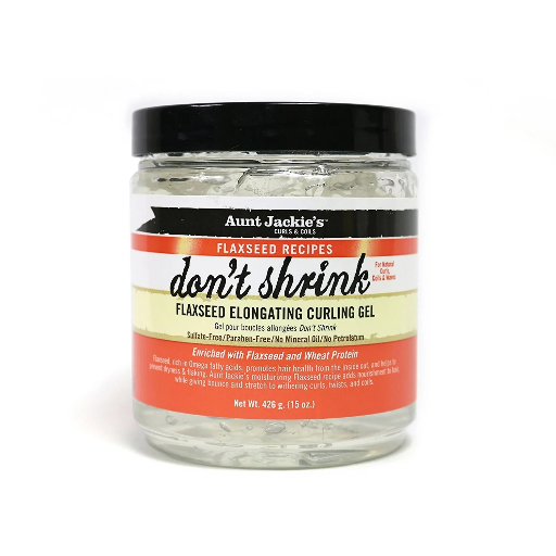[AUN1124] Aunt Jackie’s - Don`t Shrink Flaxseed Elongating Curling Gel 15oz