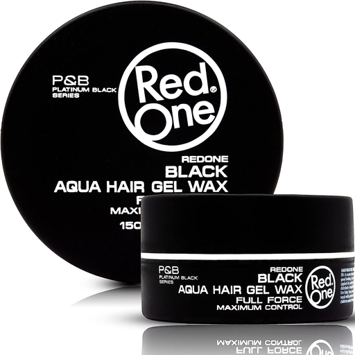[RED1986] RedOne BLACK Aqua Gel Hair Wax- 150ml