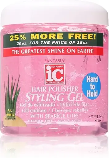 [ICF1592] IC Fantasia Aloe Styling Gel Hard to Hold 454g