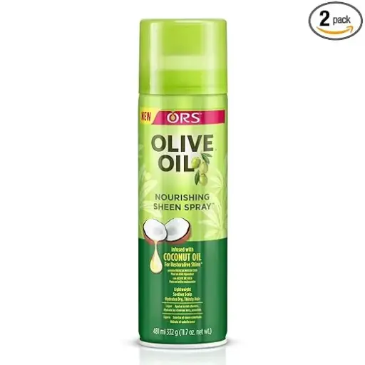 [ORS1840] ORS Olive Oil Nourishing Sheen Spray Coconut 481ml/11.7oz