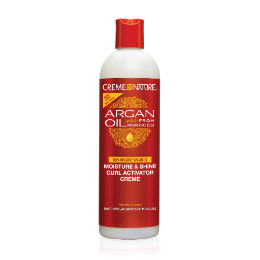 [CRE1280] Creme Of Nature Argan Oil Moisture & Shine Curl Activator 12oz
