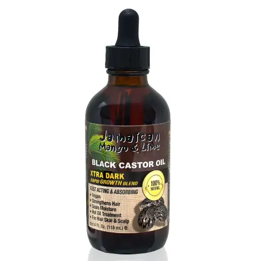 [JAM1624] Jamaican Mango & Lime Black Castor Oil EXTRA DARK - (small) 118ml