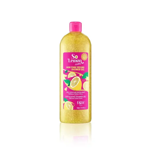 [SO 2453] So Lemon Exfoliating Shower Gel Skin Tonic Peeling 940ml