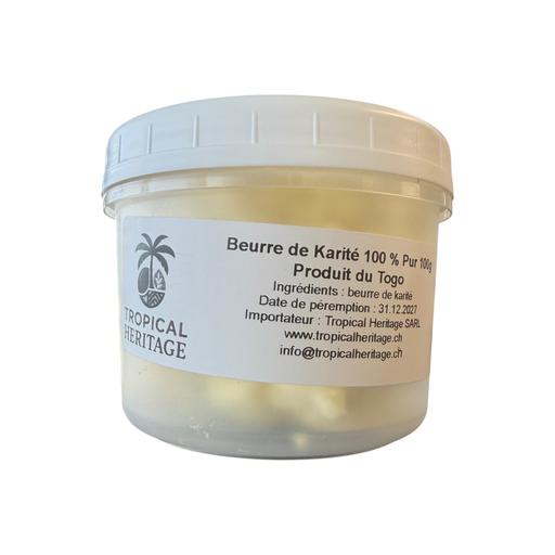 [PUR2570] Shea Butter 100% Premium Quality Tropical Heritage 100g
