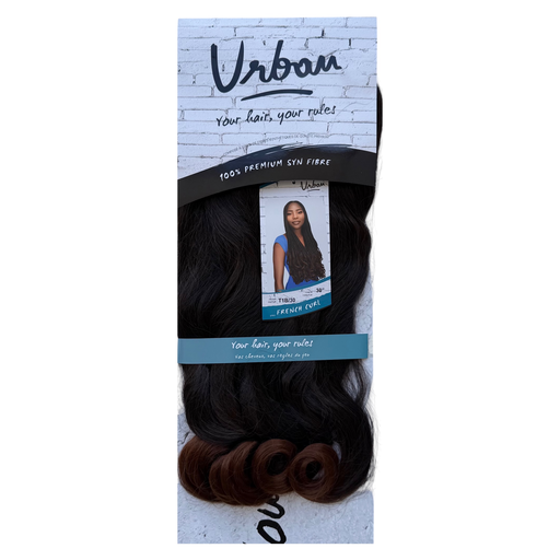 [URB2725] Urban Braid - French Curl 30" Col.T1B/30