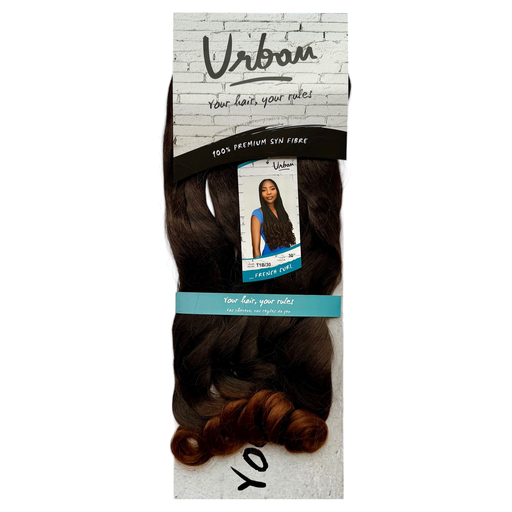 [URB2725] Urban Braid - French Curl 30" Col.T1B/30
