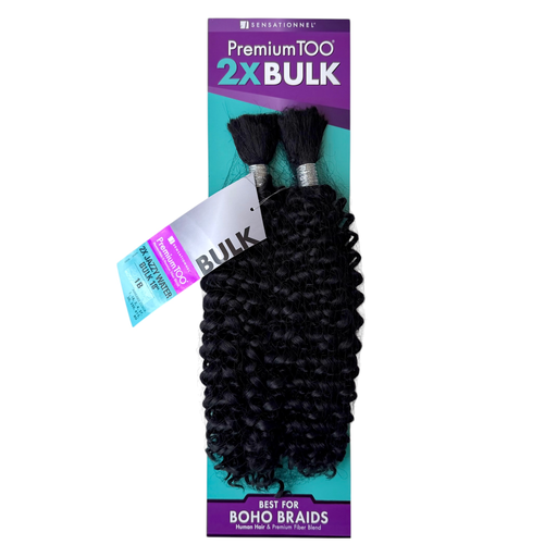 [PRE2745] Premium Too - 2x Jazzy Water Curl Bulk 18" Col.1B