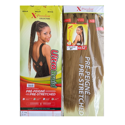 [X-P2758] X-Pression Pre-Stretched 6x52" Col.27