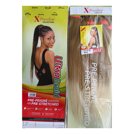 [X-P2759] X-Pression Pre-Stretched 6x52" Col.T27/613