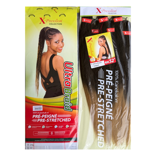 [X-P2760] X-Pression Pre-Stretched 6x52" Col.T1B/27