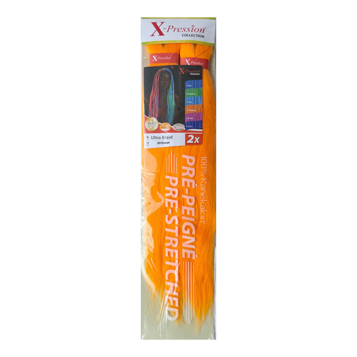 [X-P2763] X-Pression Pre-Stretched 46" Col.UV-Orange